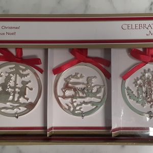 Mikasa Holiday Ornaments